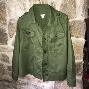 J. Crew Factory Olive Green Jacket